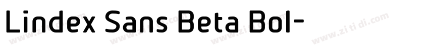 Lindex Sans Beta Bol字体转换